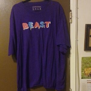 Purple BEAST Short Sleeve Tee